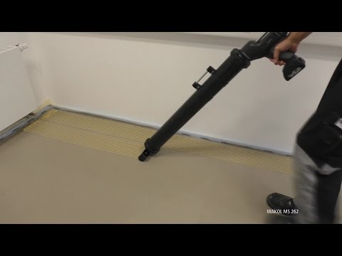 WAKOL MS 262 — hitro, čisto polaganje